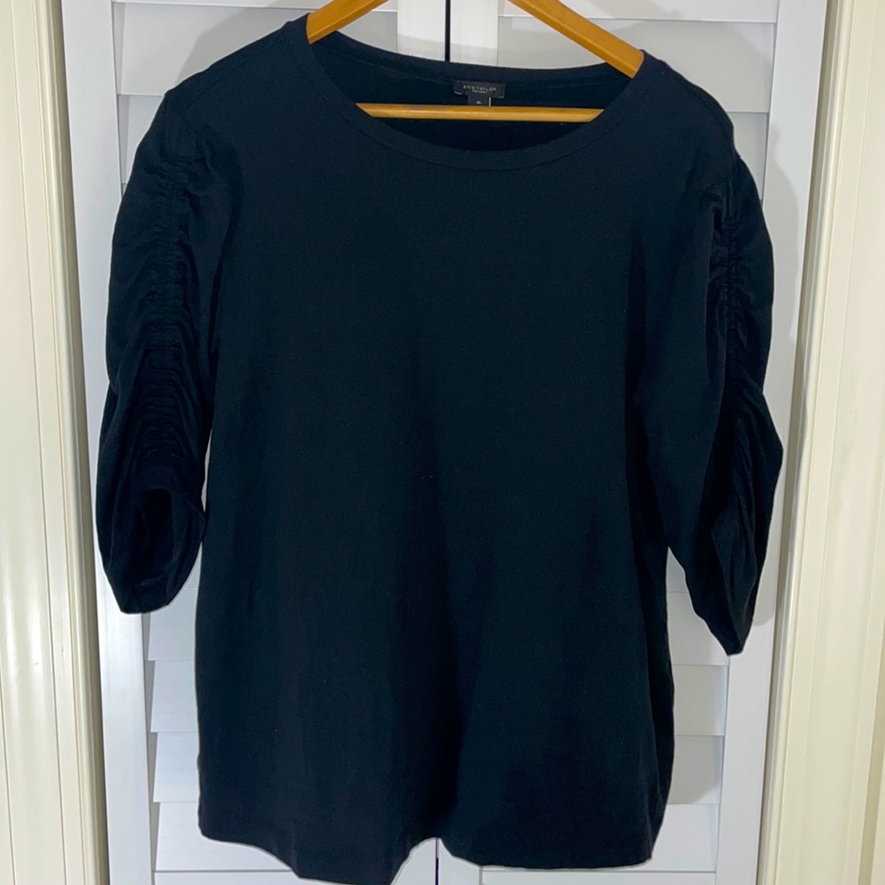 Ann Taylor Black Shirt